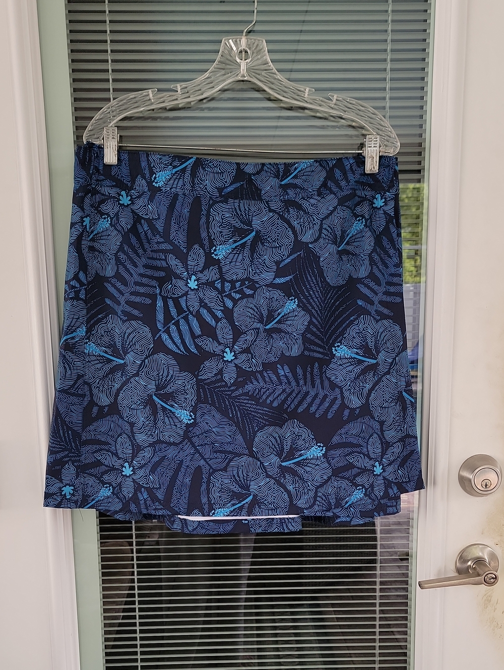 RipSkirt Maui Moonlight Print Sz L Quick Dry Wrinkle Resistant - Picture 2 of 11